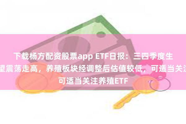 下载杨方配资股票app ETF日报：三四季度生猪价格有望震荡走高，养殖板块经调整后估值较低，可适当关注养殖ETF