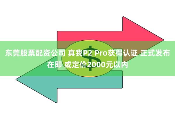 东莞股票配资公司 真我P2 Pro获得认证 正式发布在即 或定价2000元以内